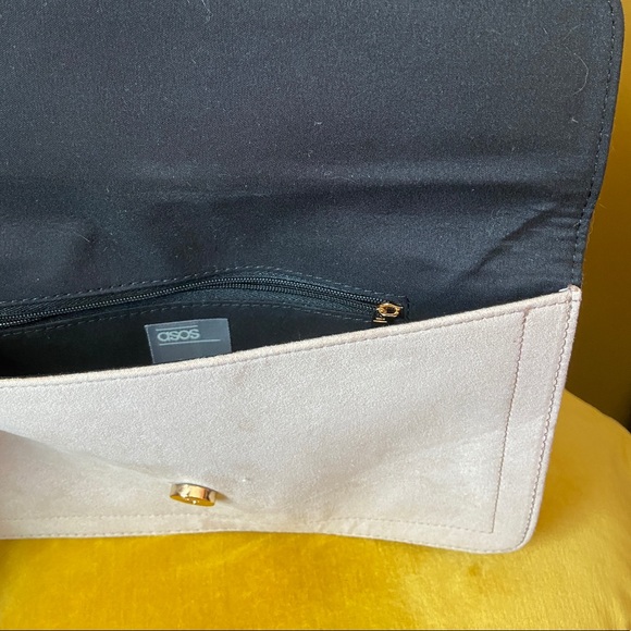 ASOS Nude Envelope Clutch - Picture 3 of 5